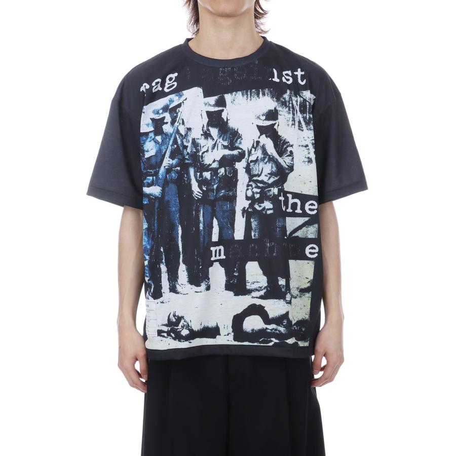 Trompe l'oeil Scratch T-shirts(S/S) - Black (26-1209) TOLQ(トルク) |  | 02