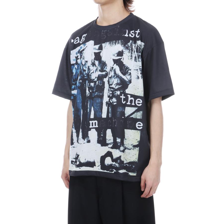 Trompe l'oeil Scratch T-shirts(S/S) - Black (26-1209) TOLQ(トルク) |  | 03