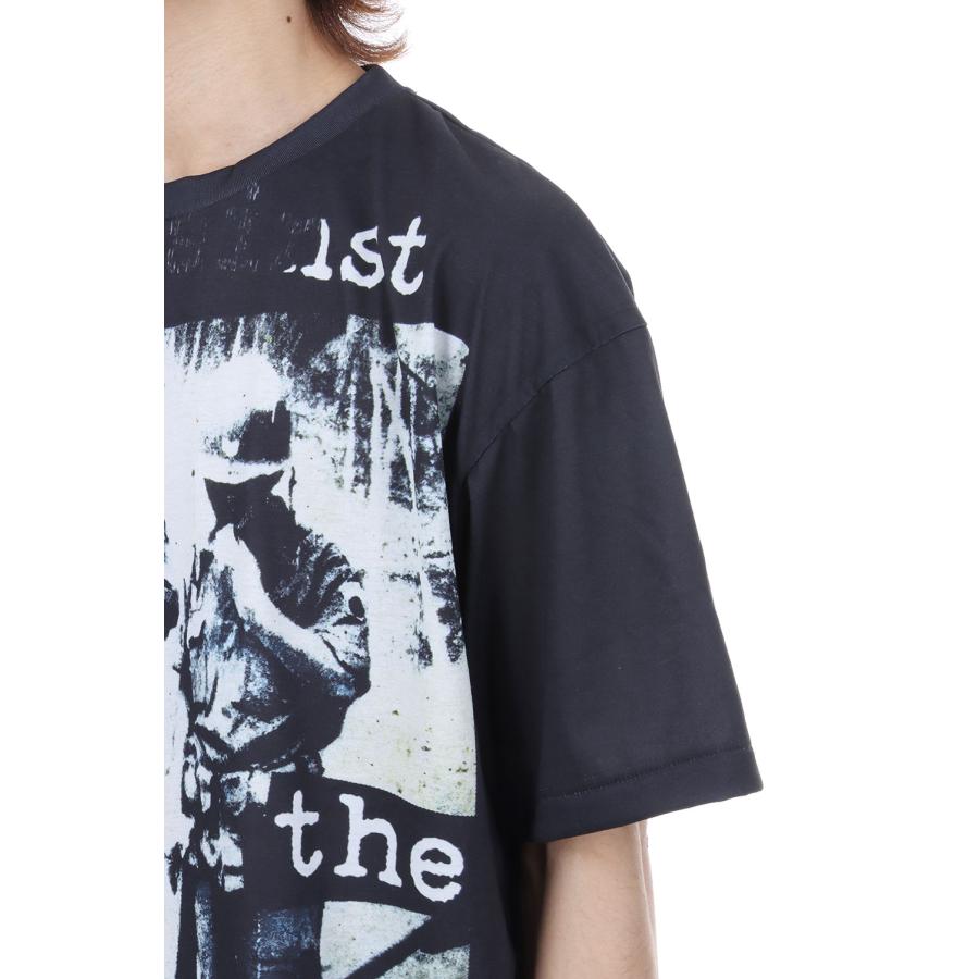 Trompe l'oeil Scratch T-shirts(S/S) - Black (26-1209) TOLQ(トルク) |  | 05