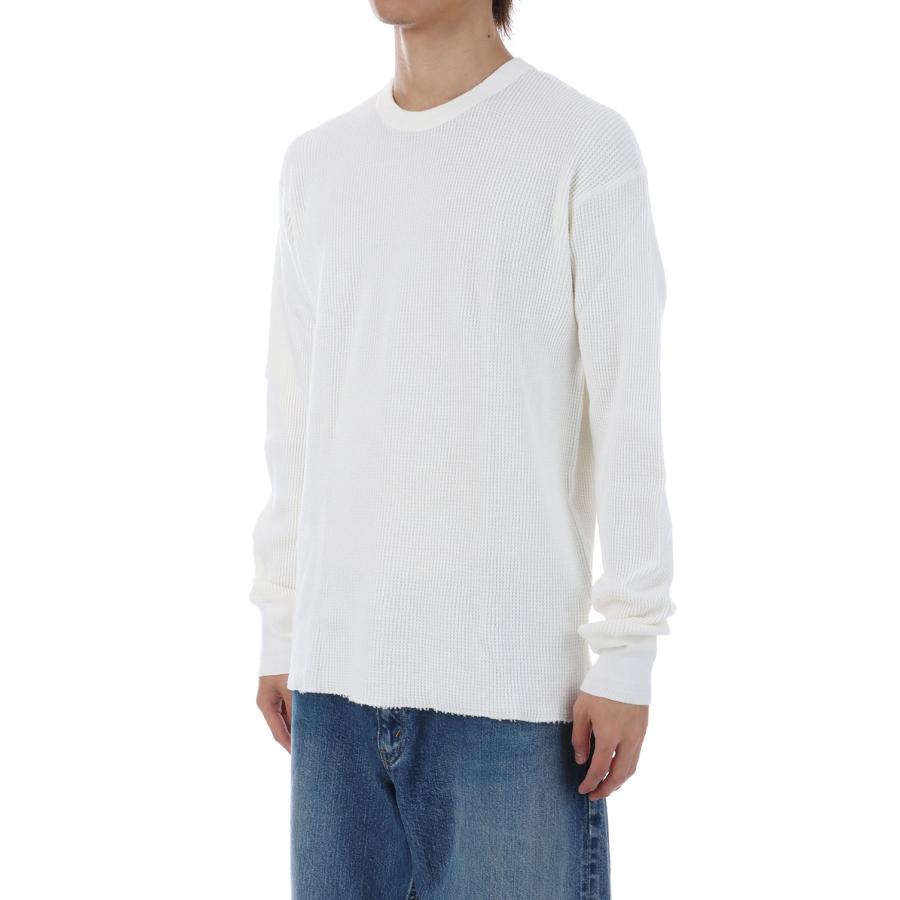 THERMAL KING WAFFLE CREW NECK L/S - OFF (#52017) Healthknit(ヘルスニット) |  | 01