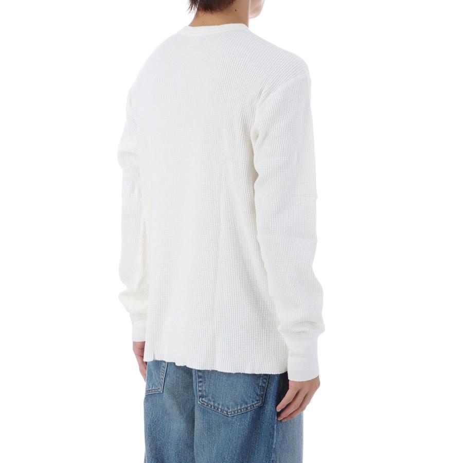 THERMAL KING WAFFLE CREW NECK L/S - OFF (#52017) Healthknit(ヘルスニット) |  | 02