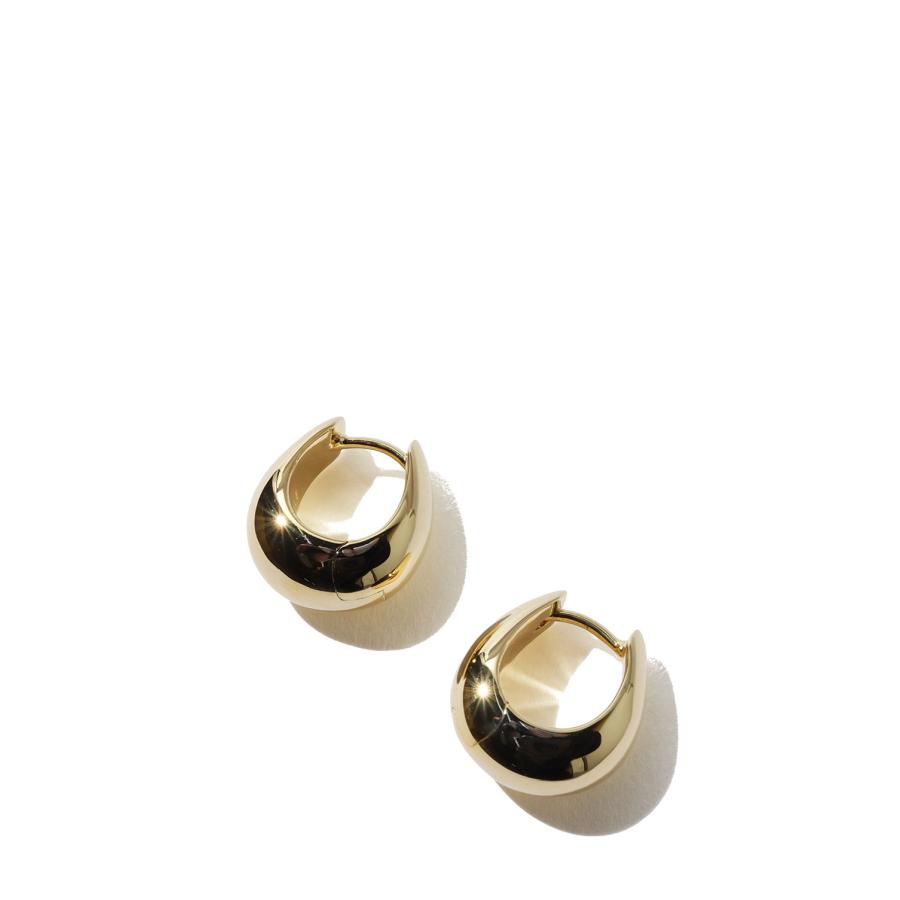 Ice Hoops Small Gold - GOLD (100516) TOMWOOD(トムウッド) | 