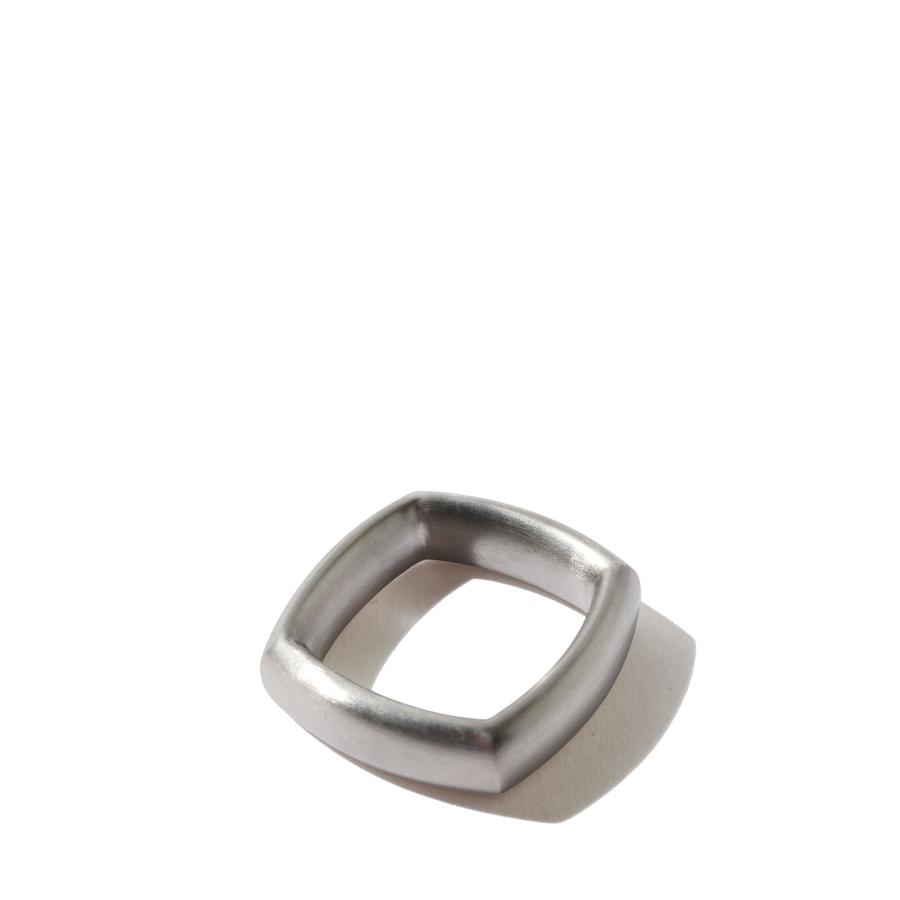 Frame Ring Satin - SILVER (101546) TOMWOOD(トムウッド) | 