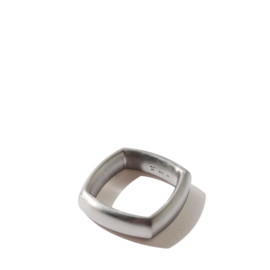 Frame Ring Satin - SILVER (101546) TOMWOOD(トムウッド) |  | 01