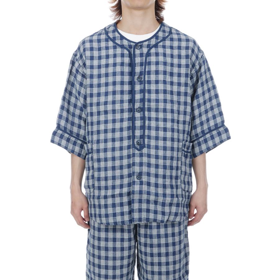 LINEN PALAKA BASEBALL SHIRT / NAVY (PC-002-3860) Porter Classic(ポータークラシック) |  | 02