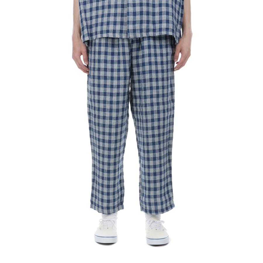 LINEN PALAKA PEACE PANTS / NAVY (PC-002-3863) Porter Classic(ポータークラシック)の画像