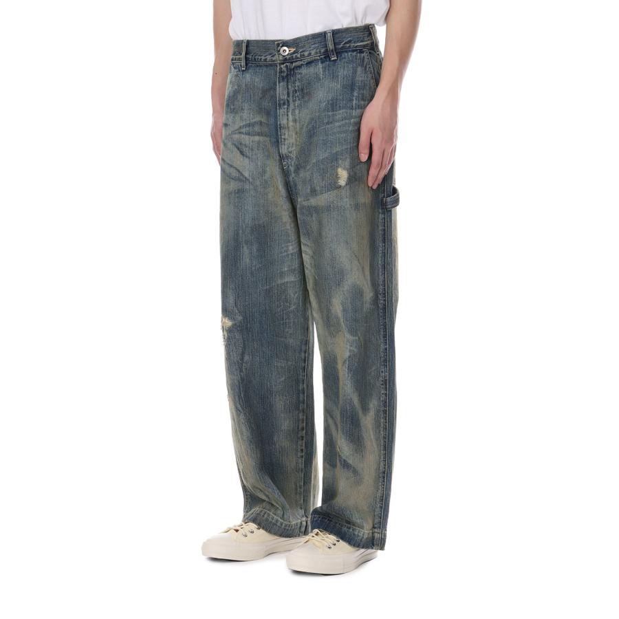 STEINBECK DENIM PAINTER PANTS VINTAGE CUSTOM / BLUE (PC-005-2497) Porter Classic(ポータークラシック) |  | 04