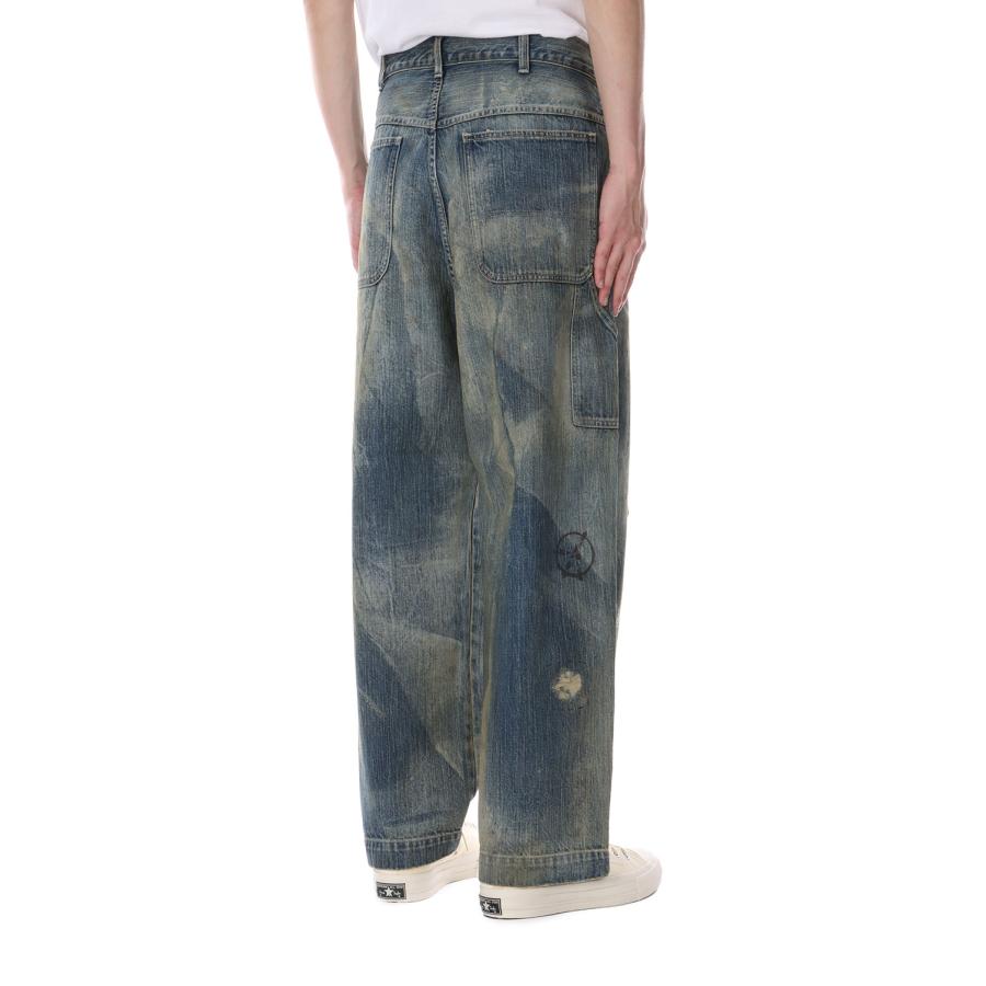 STEINBECK DENIM PAINTER PANTS VINTAGE CUSTOM / BLUE (PC-005-2497) Porter Classic(ポータークラシック) |  | 05