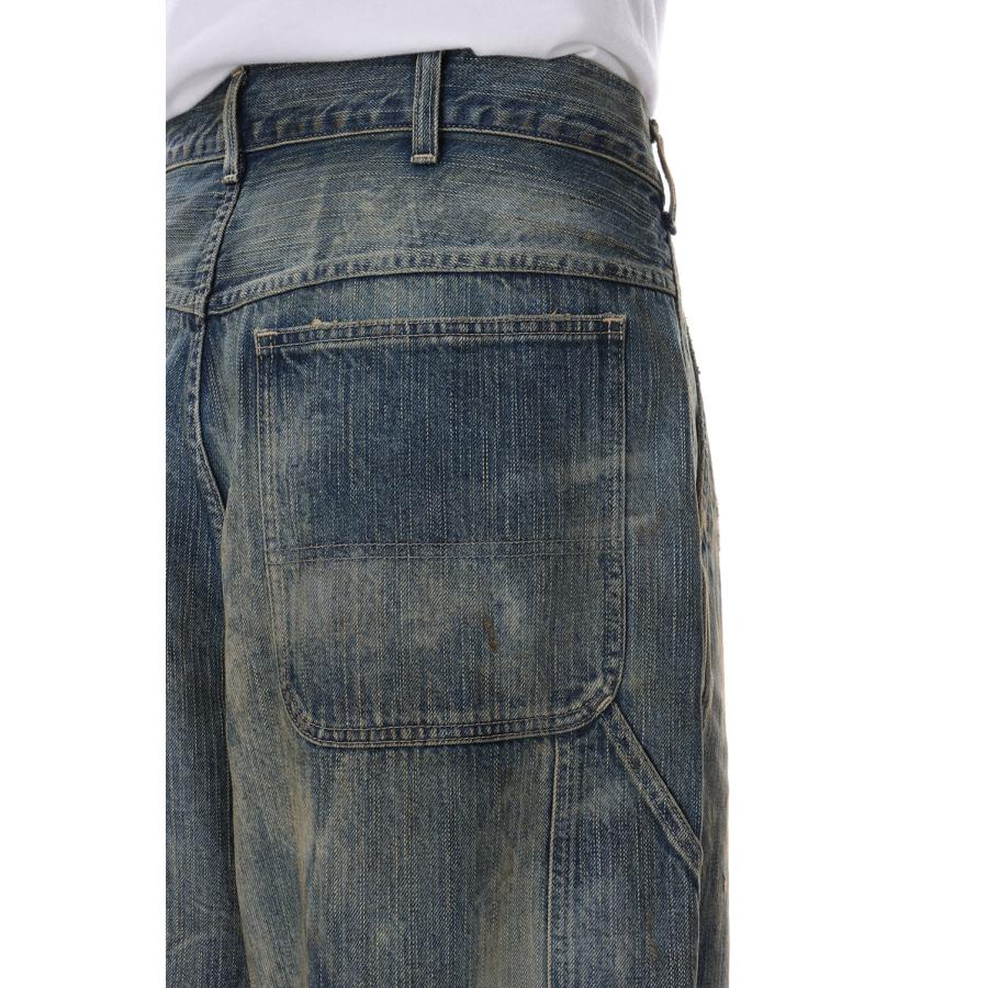STEINBECK DENIM PAINTER PANTS VINTAGE CUSTOM / BLUE (PC-005-2497) Porter Classic(ポータークラシック) |  | 08
