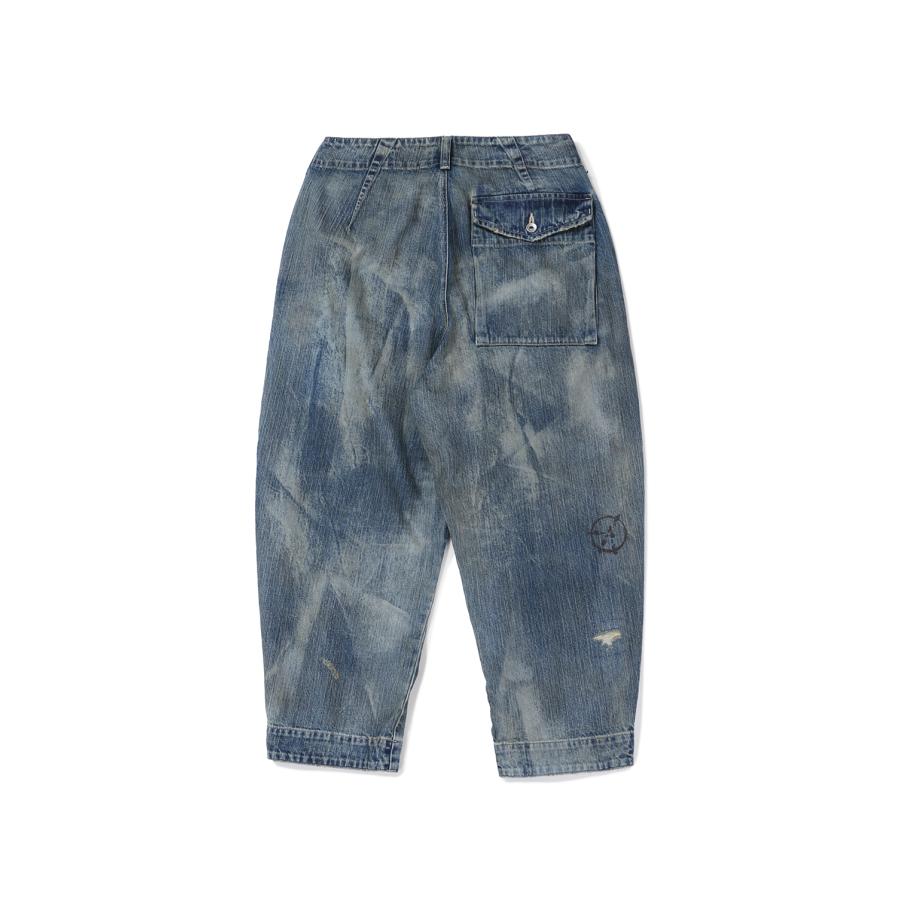 STEINBECK DENIM POCKET PANTS VINTAGE CUSTOM / BLUE (PC-005-2499) Porter Classic(ポータークラシック) |  | 01