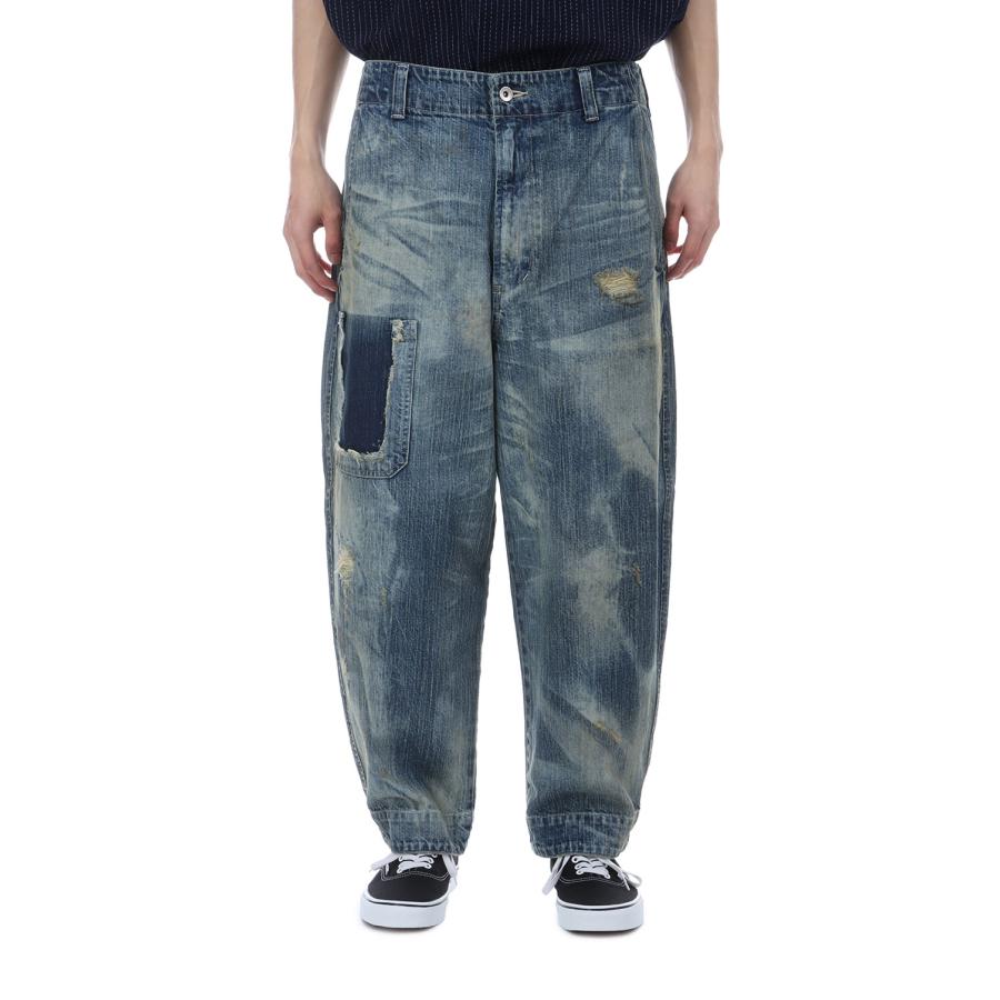 STEINBECK DENIM POCKET PANTS VINTAGE CUSTOM / BLUE (PC-005-2499) Porter Classic(ポータークラシック) |  | 04