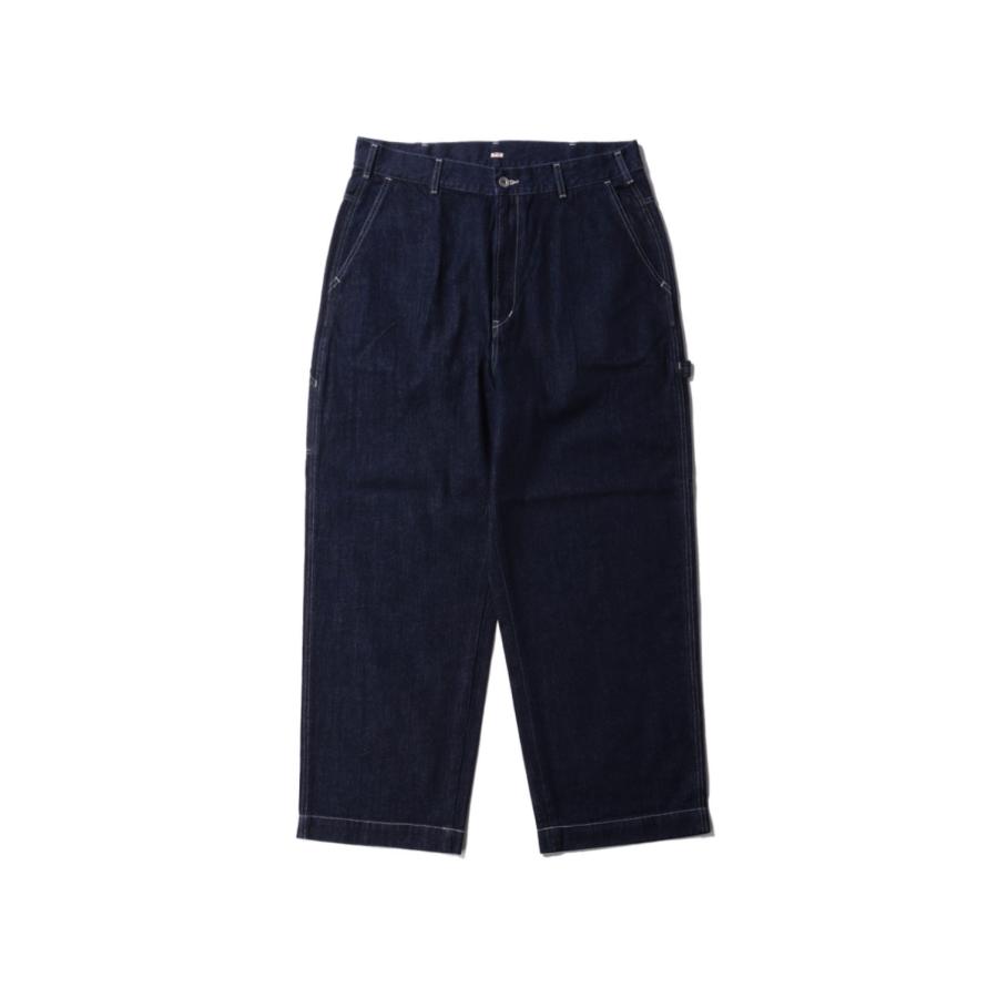 STEINBECK DENIM PAINTER PANTS / DARK NAVY (PC-005-3836) Porter Classic(ポータークラシック) | 