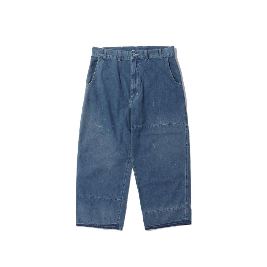 BREAKFAST DENIM FATTY PANTS / BLUE (PC-005-3850) Porter Classic(ポータークラシック) | 