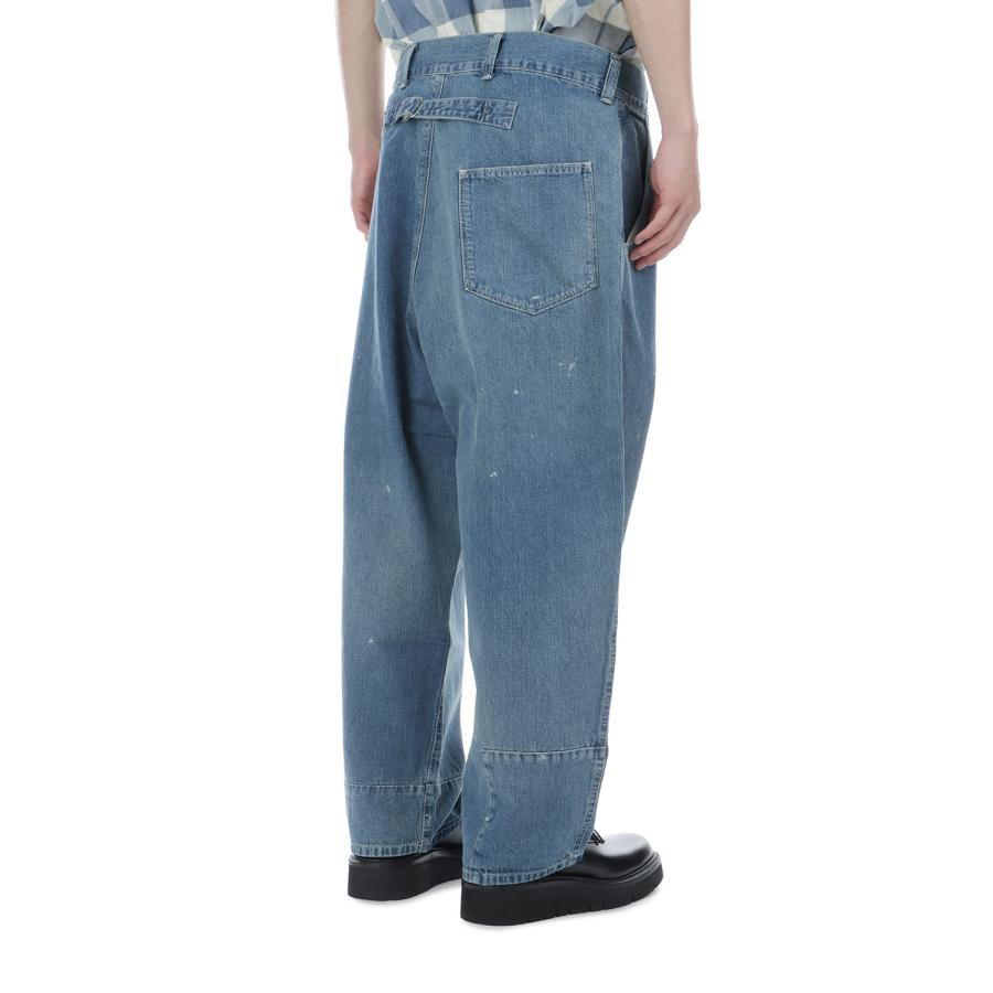 BREAKFAST DENIM FATTY PANTS / BLUE (PC-005-3850) Porter Classic(ポータークラシック) |  | 04