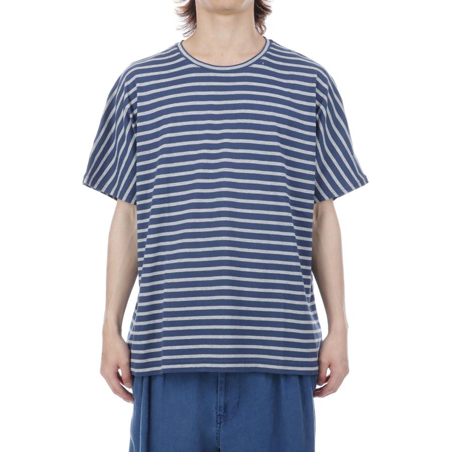 H/W BEATNIK BORDER ISLAND SHIRT / BLUE (PC-006-3999) Porter Classic(ポータークラシック) |  | 03