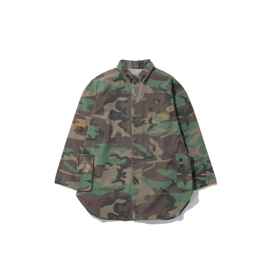ALOHA CAMOUFLAGE SHIRT JACKET / CAMOUFLAGE (PC-008-3880) Porter Classic(ポータークラシック) | 