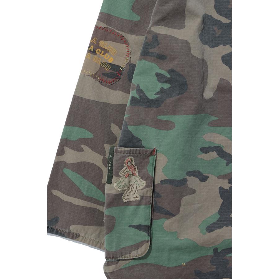 ALOHA CAMOUFLAGE SHIRT JACKET / CAMOUFLAGE (PC-008-3880) Porter Classic(ポータークラシック) |  | 02