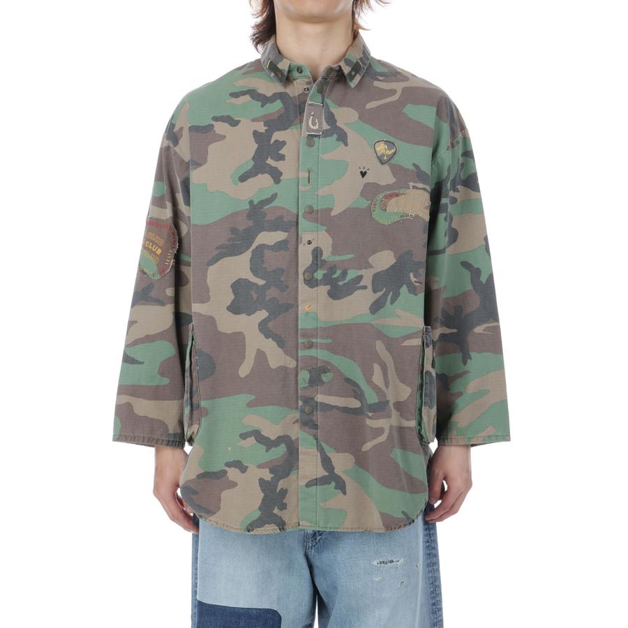 ALOHA CAMOUFLAGE SHIRT JACKET / CAMOUFLAGE (PC-008-3880) Porter Classic(ポータークラシック) |  | 03