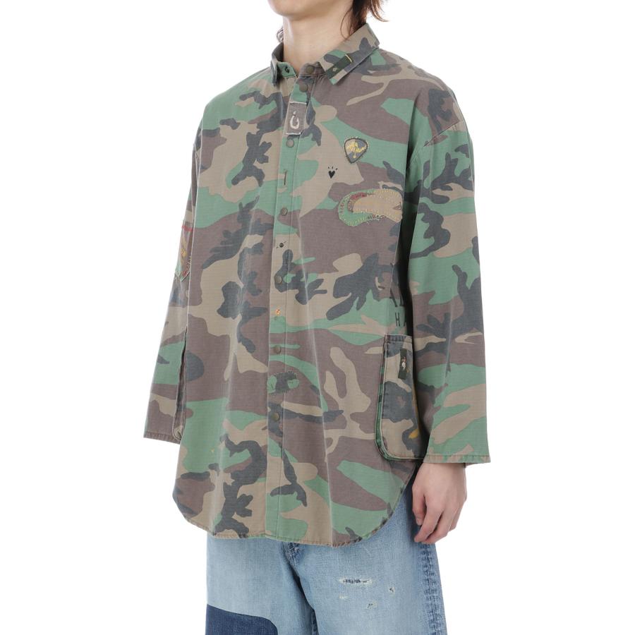 ALOHA CAMOUFLAGE SHIRT JACKET / CAMOUFLAGE (PC-008-3880) Porter Classic(ポータークラシック) |  | 04