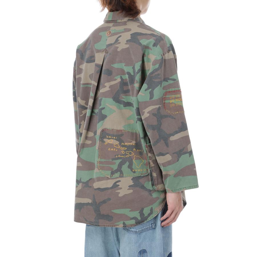 ALOHA CAMOUFLAGE SHIRT JACKET / CAMOUFLAGE (PC-008-3880) Porter Classic(ポータークラシック) |  | 05