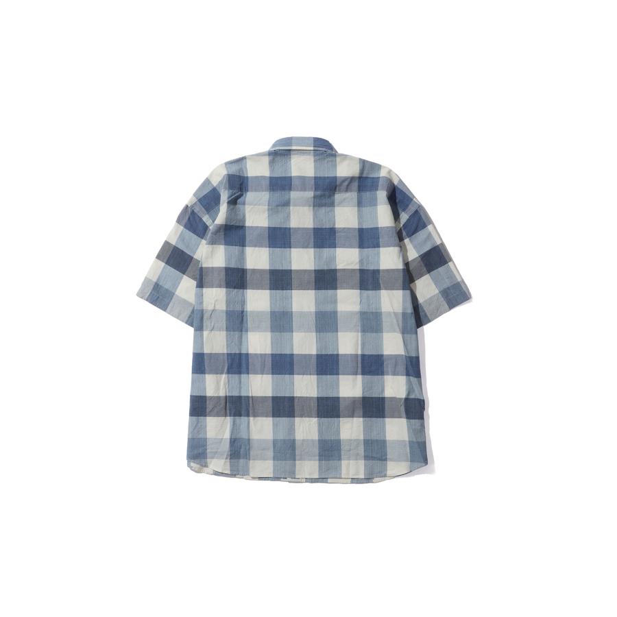 H/W INDIGO CHECK BEAT WRITER SHIRT / LIGHT BLUE (PC-010-3932) Porter Classic(ポータークラシック) |  | 01
