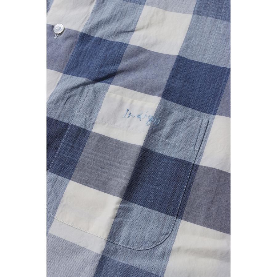 H/W INDIGO CHECK BEAT WRITER SHIRT / LIGHT BLUE (PC-010-3932) Porter Classic(ポータークラシック) |  | 02
