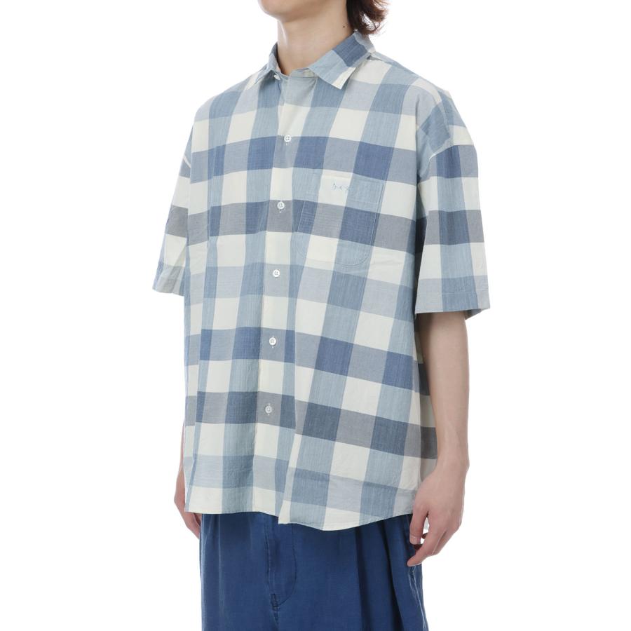 H/W INDIGO CHECK BEAT WRITER SHIRT / LIGHT BLUE (PC-010-3932) Porter Classic(ポータークラシック) |  | 04