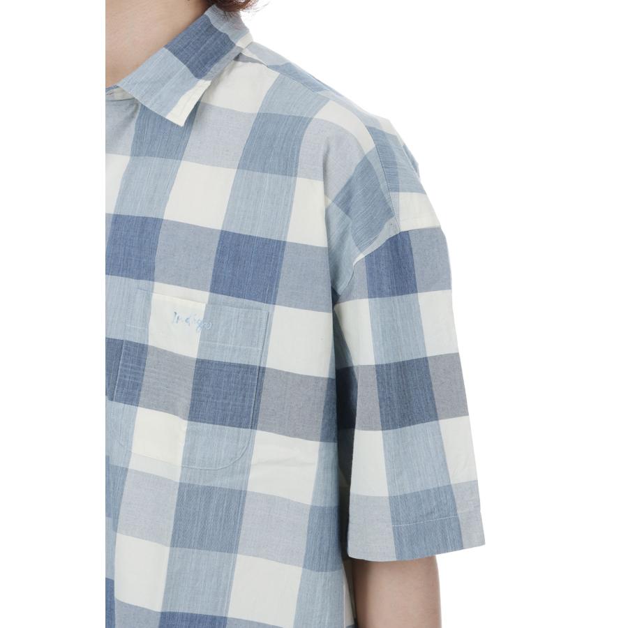 H/W INDIGO CHECK BEAT WRITER SHIRT / LIGHT BLUE (PC-010-3932) Porter Classic(ポータークラシック) |  | 06