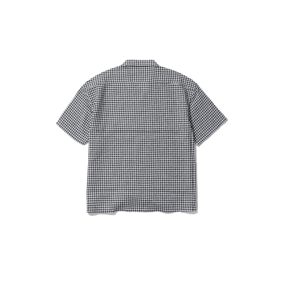 KEROUAC LINEN GINGHAM CHECK SHIRT / BLACK (PC-016-3979) Porter Classic(ポータークラシック) |  | 01