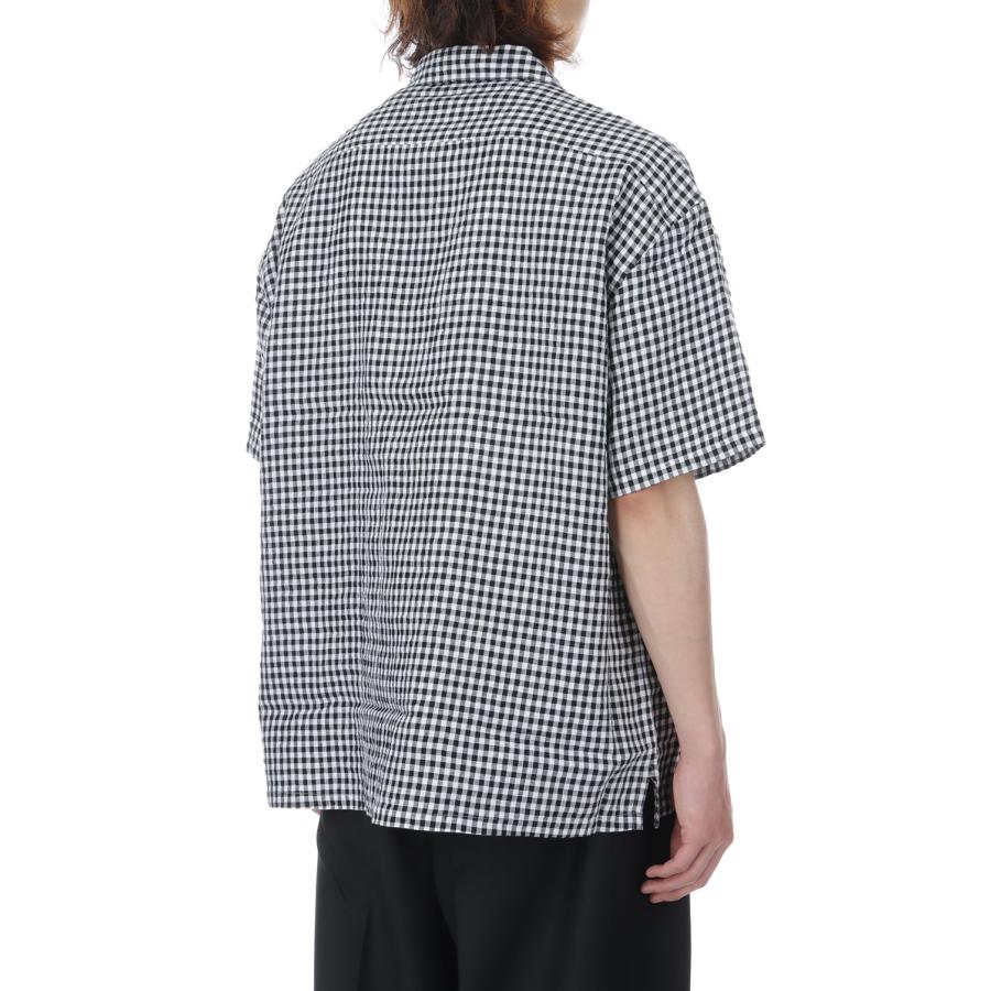 KEROUAC LINEN GINGHAM CHECK SHIRT / BLACK (PC-016-3979) Porter Classic(ポータークラシック) |  | 05