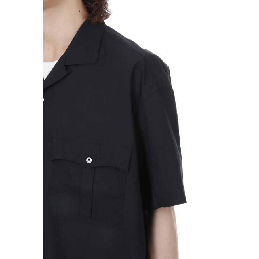 KEROUAC TRAVELER'S SHIRT / BLACK (PC-016-3984) Porter Classic(ポータークラシック)の画像