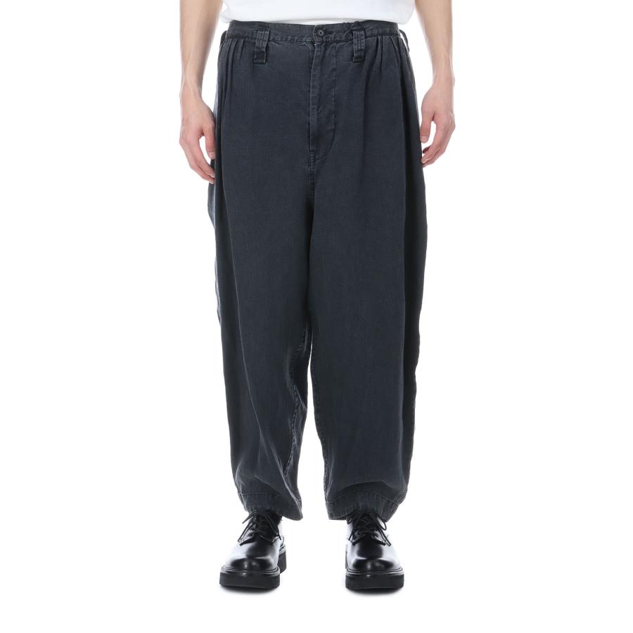 BLACK LINEN BEBOP PANTS / BLACK (PC-021-3888) Porter Classic(ポータークラシック) |  | 03