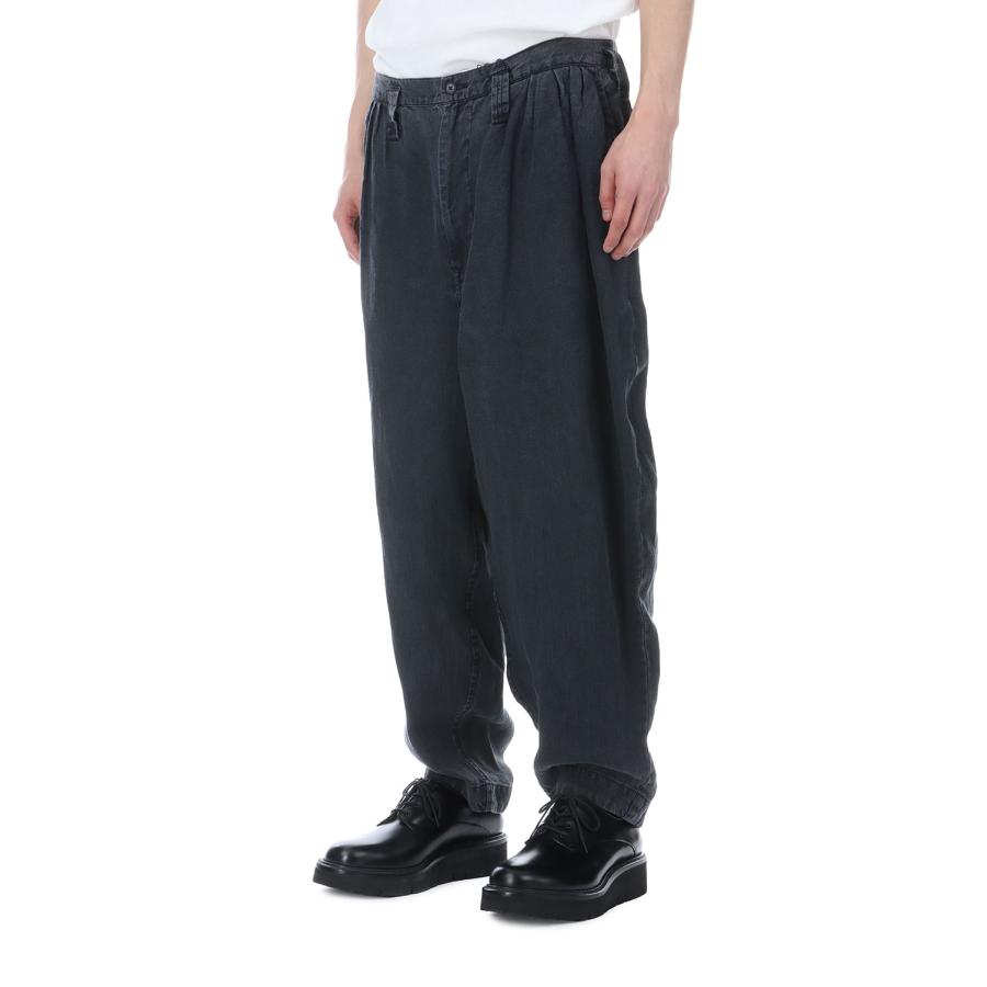 BLACK LINEN BEBOP PANTS / BLACK (PC-021-3888) Porter Classic(ポータークラシック) |  | 04