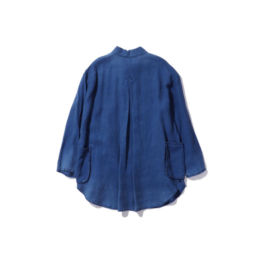 INDIGO LINEN SHIRT JACKET / BLUE (PC-021-3889) Porter Classic(ポータークラシック) |  | 01