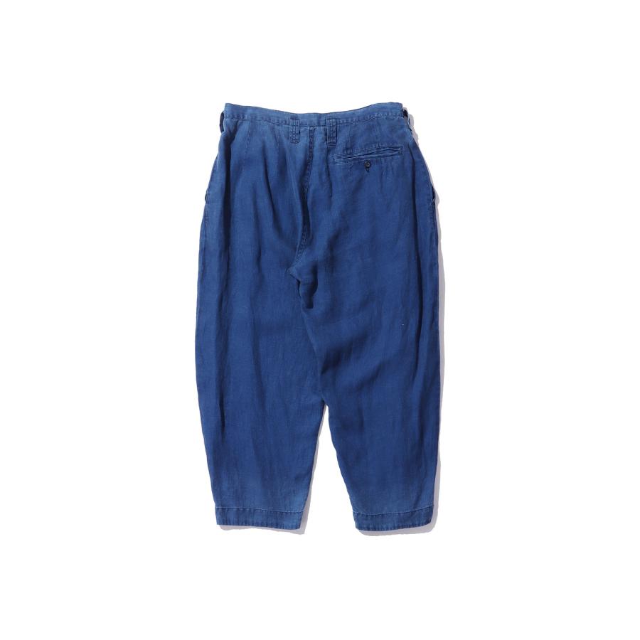 INDIGO LINEN BEBOP PANTS / BLUE (PC-021-3892) Porter Classic(ポータークラシック) |  | 01