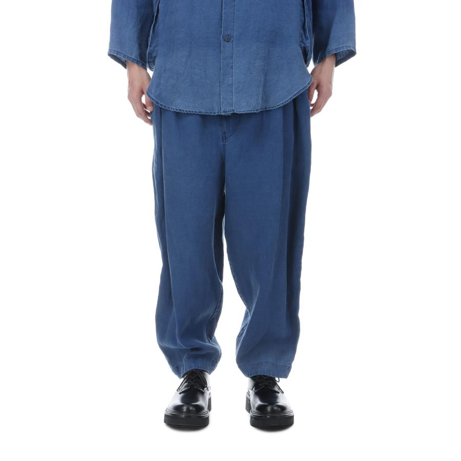 INDIGO LINEN BEBOP PANTS / BLUE (PC-021-3892) Porter Classic(ポータークラシック) |  | 02