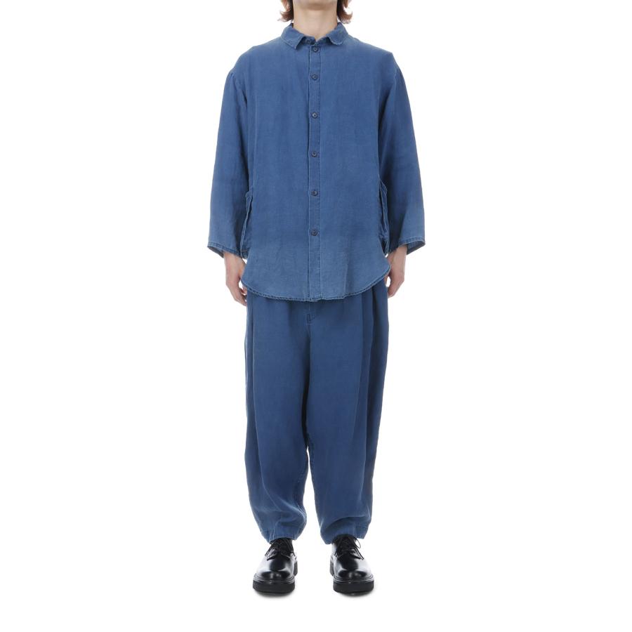 INDIGO LINEN BEBOP PANTS / BLUE (PC-021-3892) Porter Classic(ポータークラシック) |  | 08