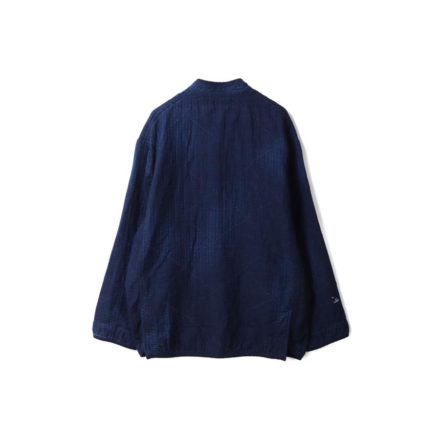 SEA ISLAND SASHIKO CHINESE JACKET (LIMITED) / BLUE (PC-059-3803) Porter Classic(ポータークラシック) |  | 01
