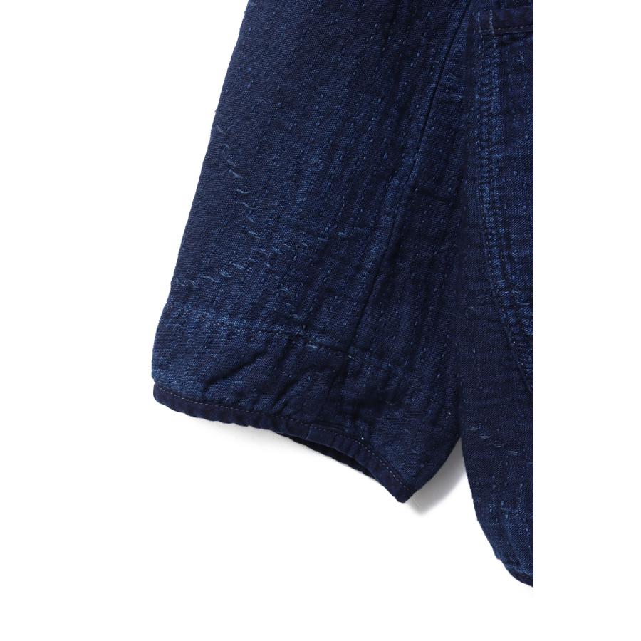 SEA ISLAND SASHIKO CHINESE JACKET (LIMITED) / BLUE (PC-059-3803) Porter Classic(ポータークラシック) |  | 02