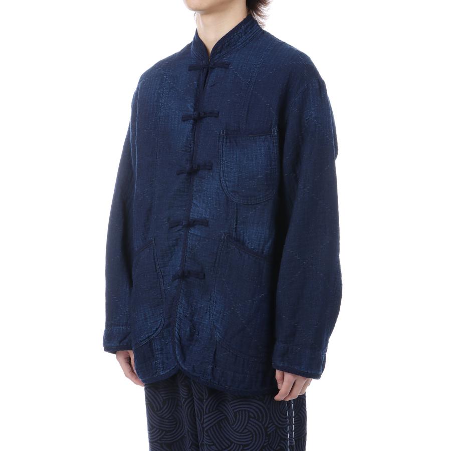 SEA ISLAND SASHIKO CHINESE JACKET (LIMITED) / BLUE (PC-059-3803) Porter Classic(ポータークラシック) |  | 04