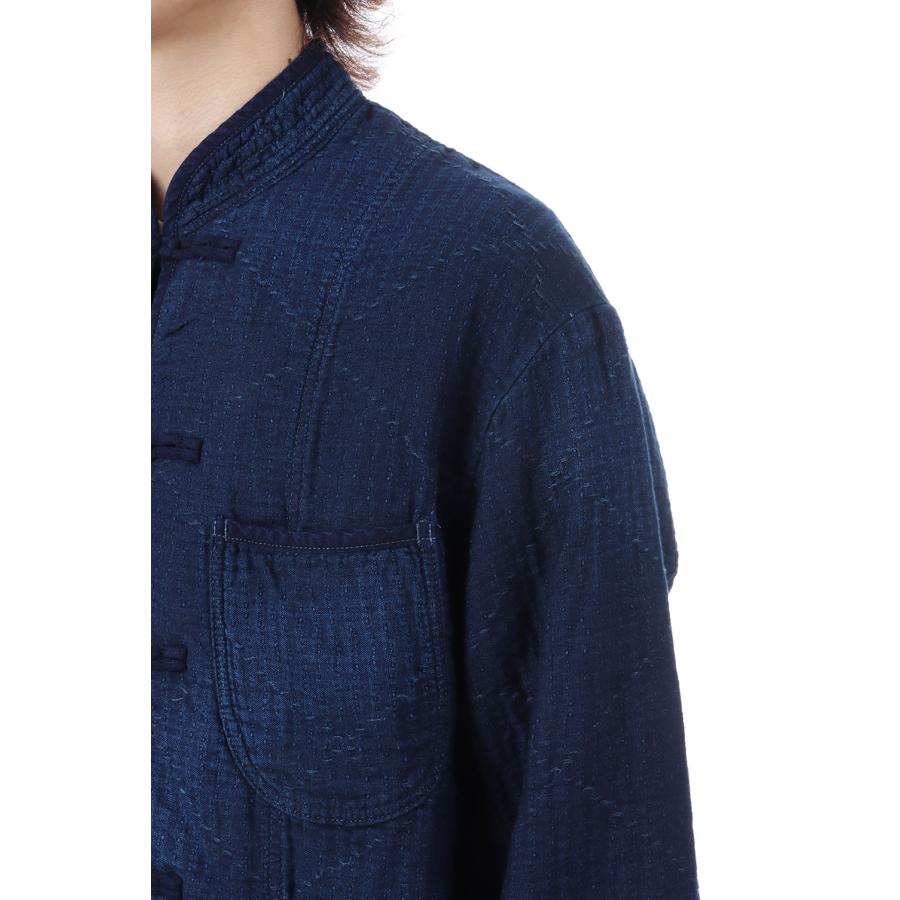 SEA ISLAND SASHIKO CHINESE JACKET (LIMITED) / BLUE (PC-059-3803) Porter Classic(ポータークラシック) |  | 07