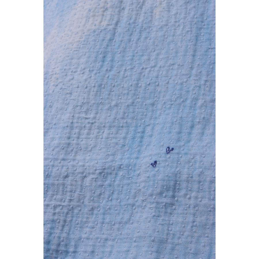 PAINTED SASHIKO WATERCOLOR KAIKIN SHIRT / LIGHT BLUE (PC-059-3821) Porter Classic(ポータークラシック)の画像