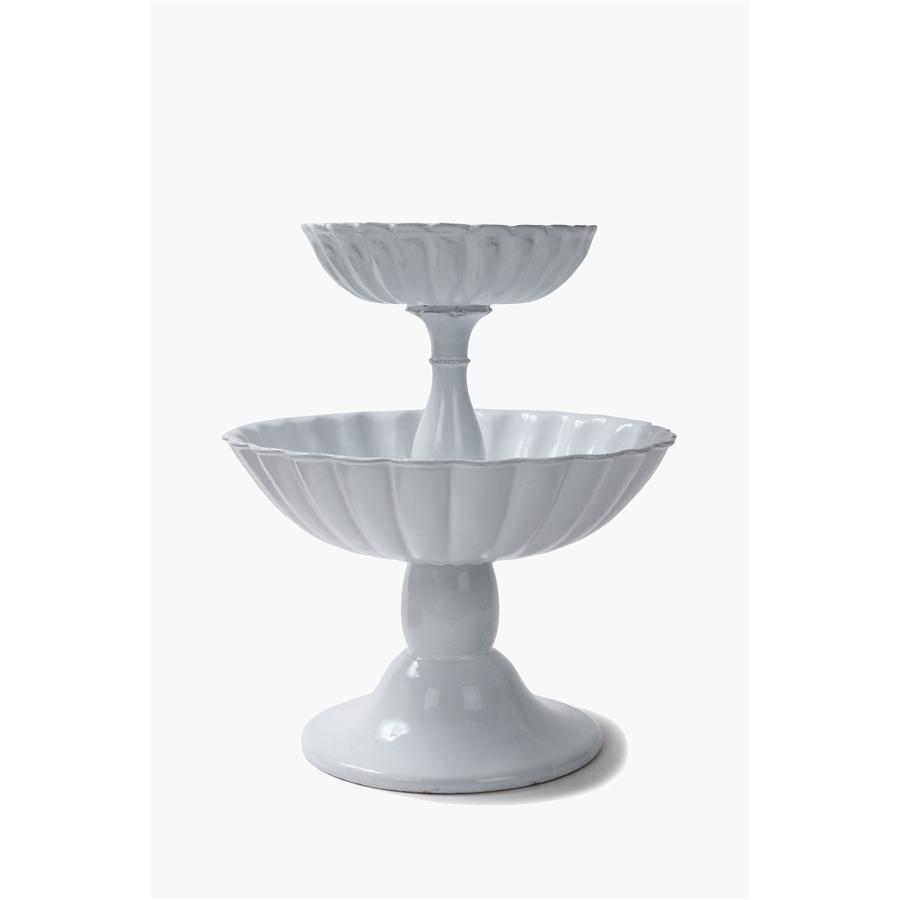 Peggy 2 levels Fruit Stand (CPHPGG350) Astier de Villatte(アスティエ ド ヴィラット) | ASTIER de VILLATTE. | 02