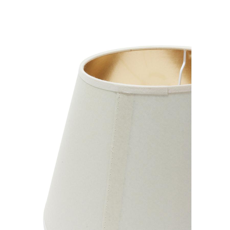 Lampshade Off-white with Gold Interior - 25cm (ABJPARB25D) Astier de Villatte(アスティエ ド ヴィラット) | ASTIER de VILLATTE. | 03