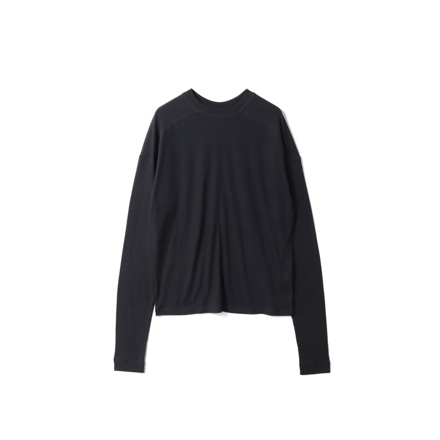 Hightwist Gauze Long T-shirts -INDIGO (12610620) Todayful(トゥデイフル) | TODAYFUL