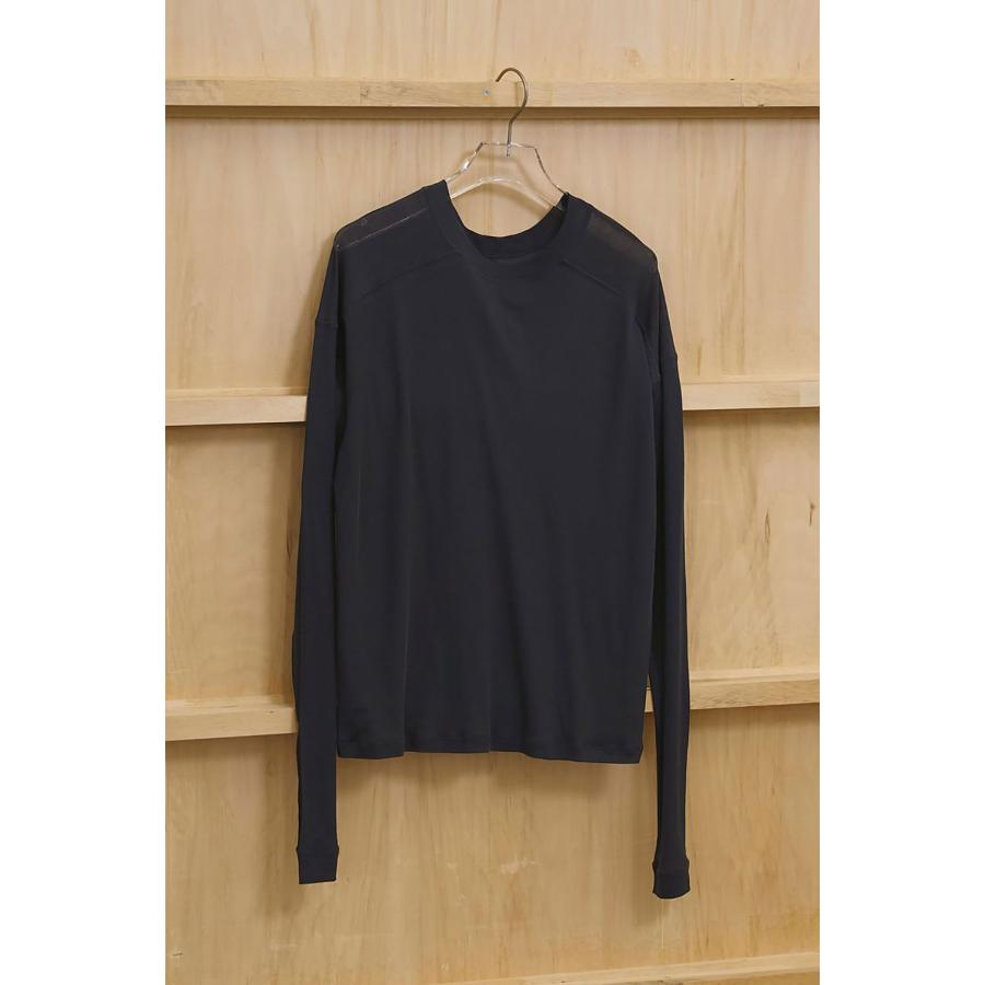 Hightwist Gauze Long T-shirts -INDIGO (12610620) Todayful(トゥデイフル) | TODAYFUL | 02