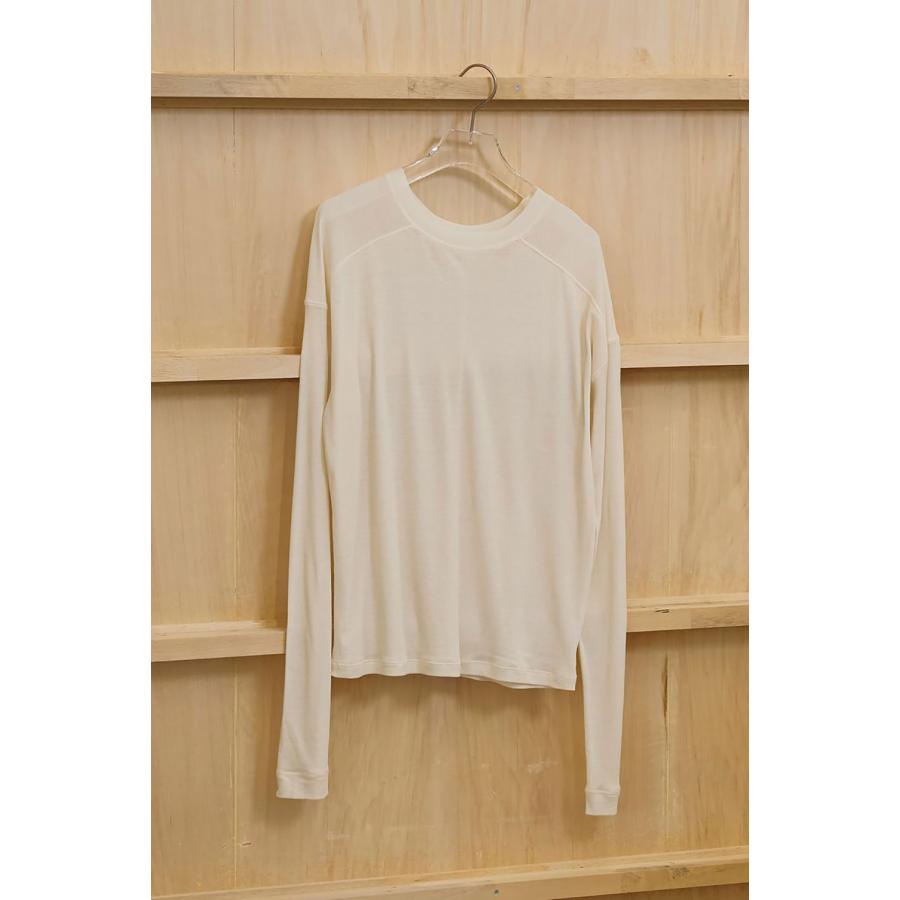 Hightwist Gauze Long T-shirts -ECRU (12610620) Todayful(トゥデイフル) | TODAYFUL | 02