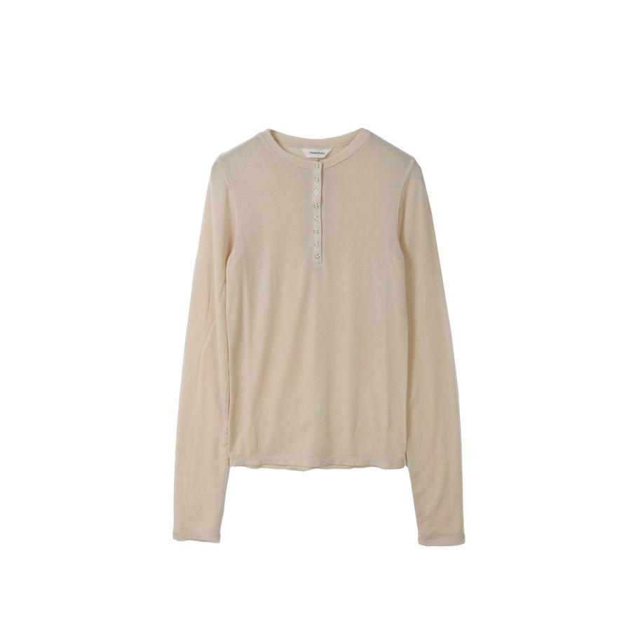 Henleyneck Soft Tops -SAND (12610608) Todayful(トゥデイフル) | TODAYFUL