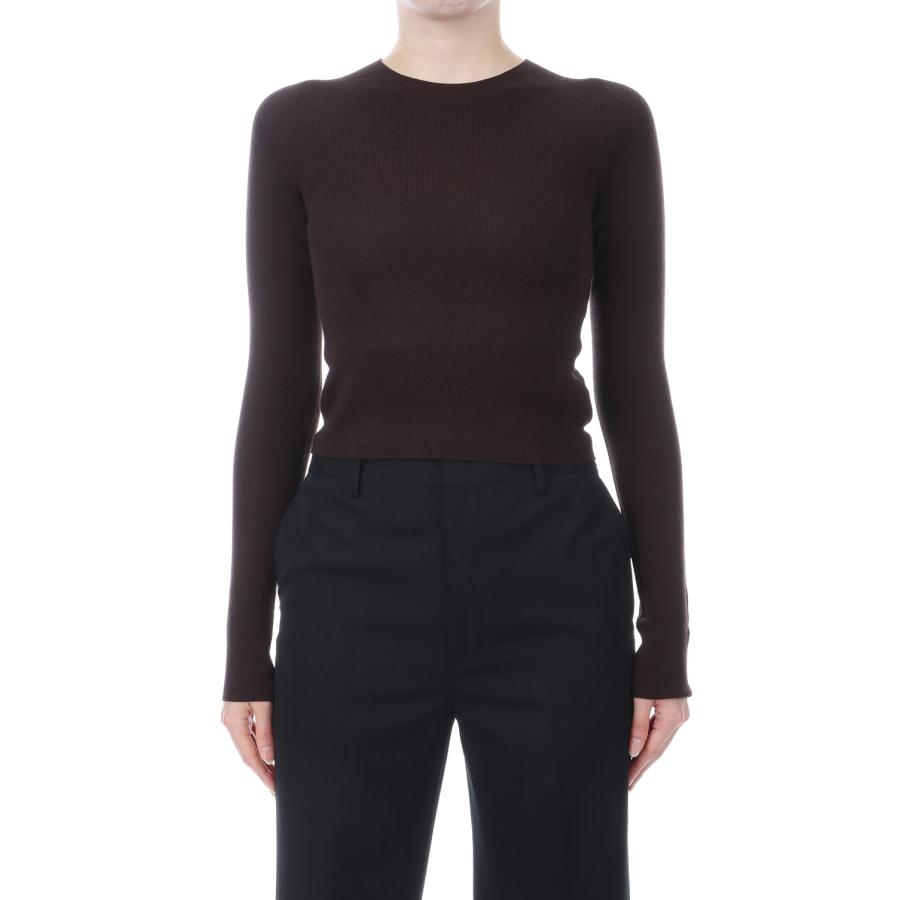 Compact Smooth Knit -DARK BROWN  (12610510) Todayful(トゥデイフル) | TODAYFUL | 04