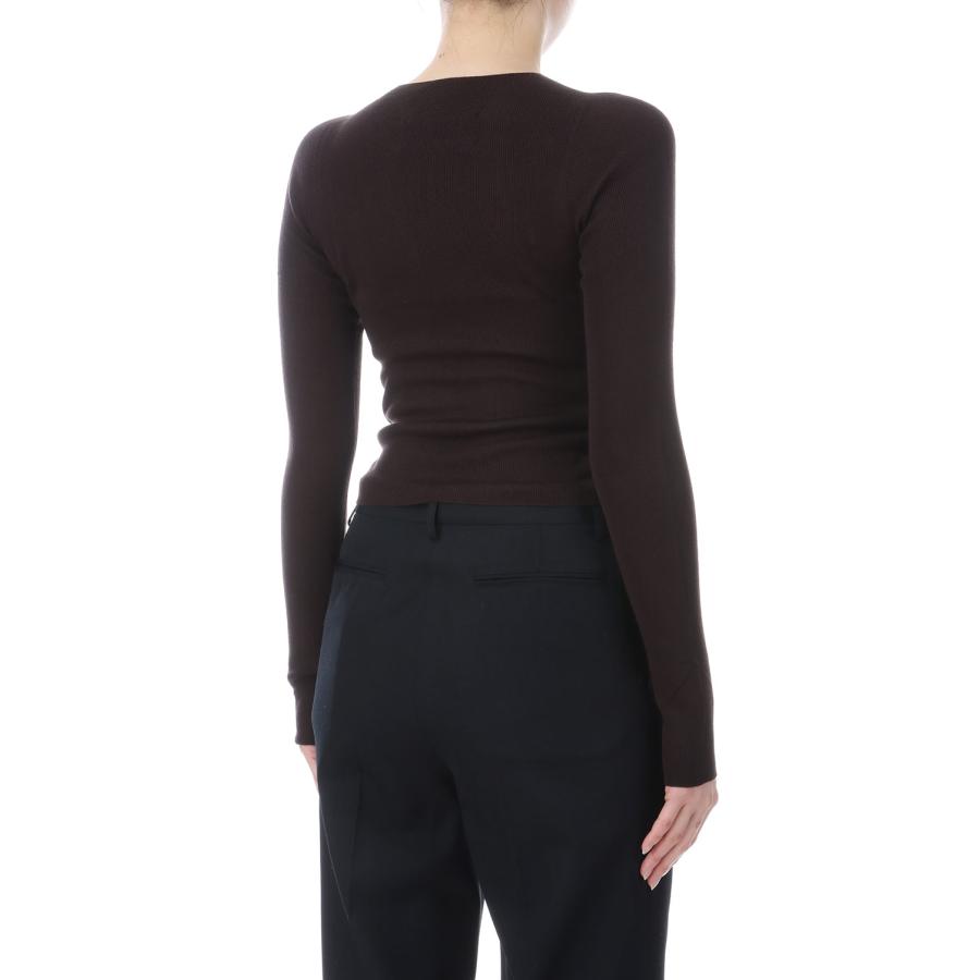 Compact Smooth Knit -DARK BROWN  (12610510) Todayful(トゥデイフル) | TODAYFUL | 06